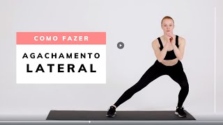 Agachamento lateral: como fazer agachamento lateral corretamente