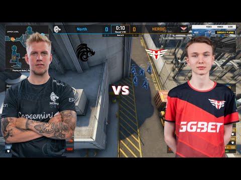 North vs Heroic - NUKE map 1 - DreamHack Open Fall 2020