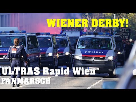 ULTRAS Rapid Wien Fanmarsch | Wiener Derby