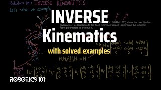 Inverse Kinematics (with solved example) | Planar RRP robot | Robotics 101