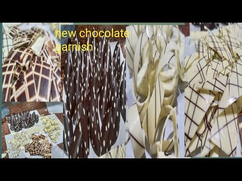 how to make chocolate garnishing tutorial video in Hindi।।girish pathak