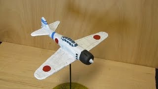 Scratch building a Mitsubishi A6M 'Zero' for bolt action