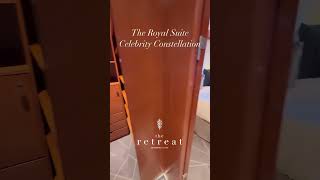 Newly Renovated Royal Suite on Celebrity Constellation! Full Walkthrough! ​#celebrityreflection #fyp