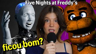 Inteligência artificial analisa o filme de FNAF
