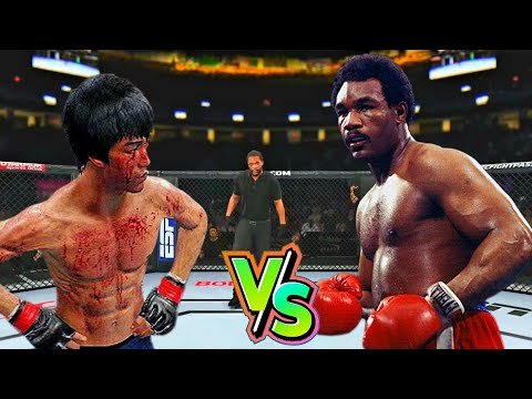 Bruce Lee vs. George Edwards Foreman - EA Sports UFC 4