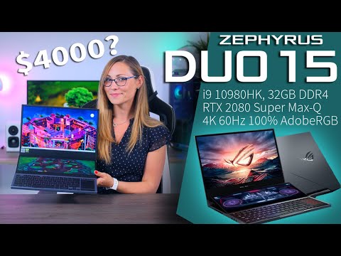 External Review Video Ez_Liz0f6tU for ASUS Zephyrus Duo 15 GX550 Dual-Screen Gaming Laptop