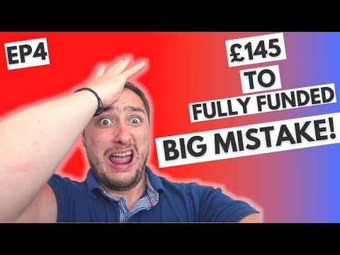 £145 to FULLY FUNDED - BIG MISTAKE! - SMALL ACCOUNT CHALLENGE - IS IT POSSIBLE? EPISODE 4