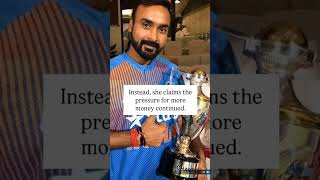 Snatched money from me and kept me hungry for days- cricketer Amit Mishra’s wife accused him