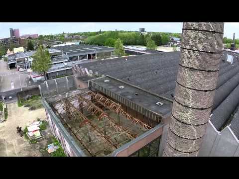 FREE DRONE FOOTAGE: TILBURG AaBe FABRIEK