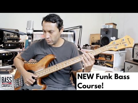 My Funk Bass Course Is Out Now!