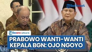 Prabowo Subianto Wanti-wanti Kepala BGN soal Target 40 Juta Penerima MBG: Ojo Ngoyo