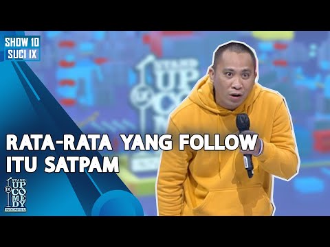 Satpam Rio: Followers Nambah 400, Rata-rata yang Follow Satpam - SHOW 10 | SUCI IX