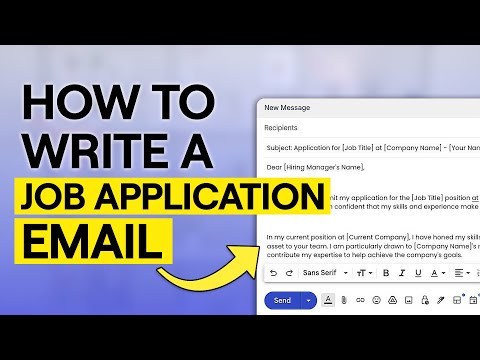 How to Write a Job Application Email (With Examples)