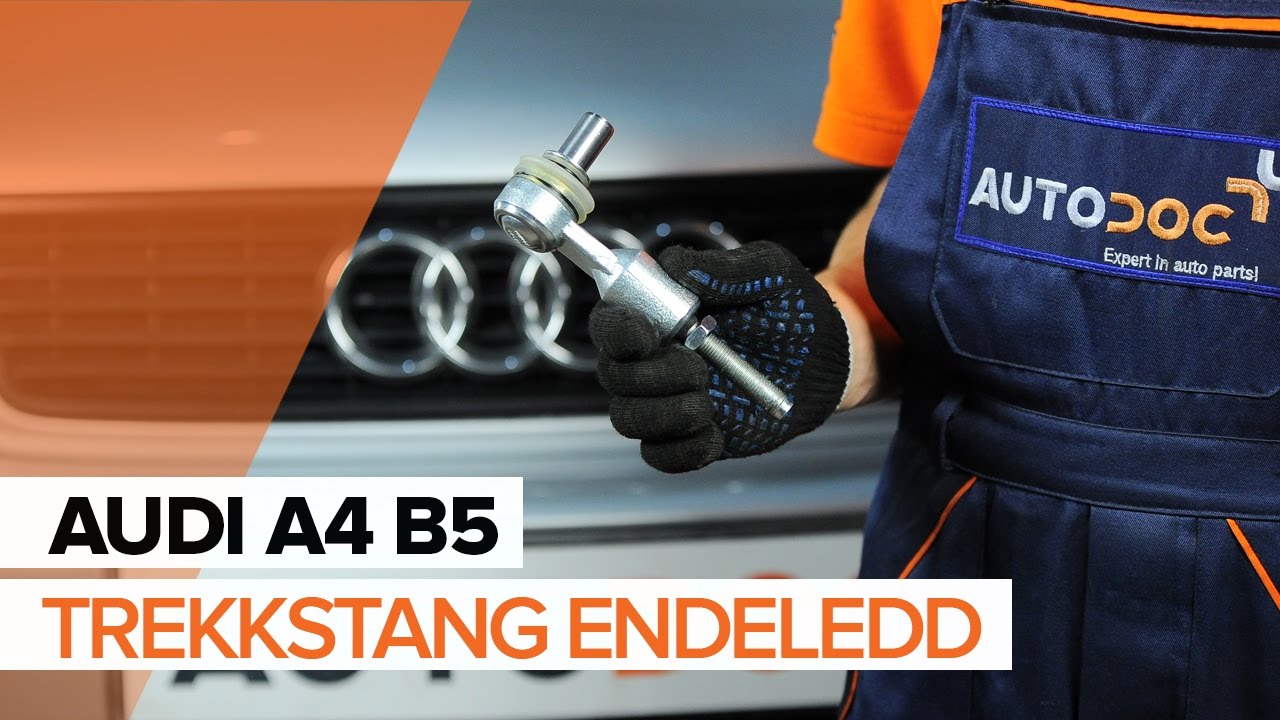 Slik bytter du styreledd på en Audi A4 B5 Avant – veiledning