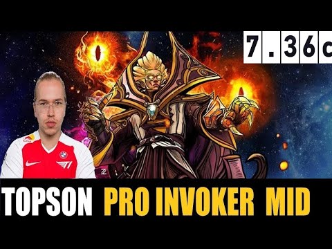 🤯 TOPSON [INVOKER] MID 7.36c - DOTA 2 HIGHEST MMR MATCH #dota2    #dota2gameplay    #topson