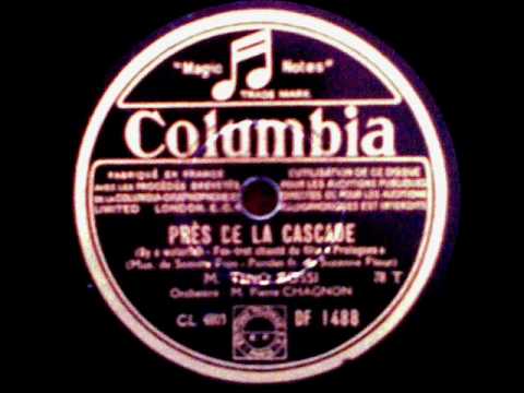 Tino Rossi - Près de la cascade - (By a waterfall) - 1933