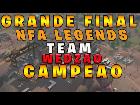 GRANDE FINAL NFA LEGENDS | EQUIPE WEDZAO FOI A GRANDE CAMPEA