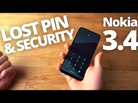 Nokia 3.4 - How to Reset PIN / Password / Forgotten Pattern Screen Lock/ Fingerprint or Face Unlock