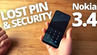 Nokia 3.4 - How to Reset PIN / Password / Forgotten Pattern Screen Lock/ Fingerprint or Face Unlock