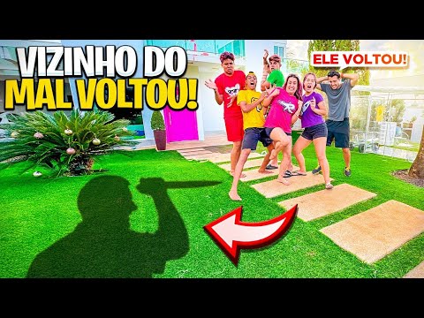 O VIZINHO ASS4SINO VOLTOU !! *Descobrimos a verdade