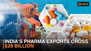 India's pharma exports cross $28 billion