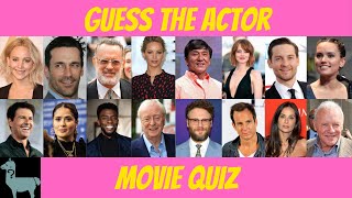 Movie Actor Quiz - Name the Actor or Actress! - 100 Famous Movie Stars