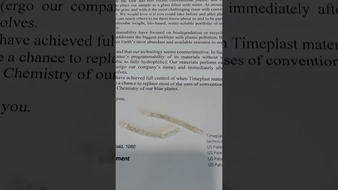 Timeplast Sample To Test!