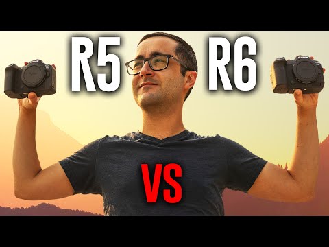 Video: ULTIMATE Canon R5 vs. R6 Comparison: Which one WINS?