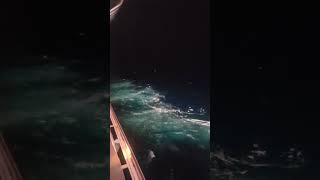 Carnival Dream Cove Balcony Night View #2