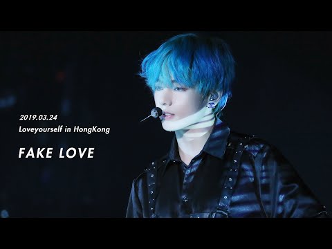 190324 FAKE LOVE BTS V focus. LYS in hongkong 방탄소년단 뷔 태형 BTSV