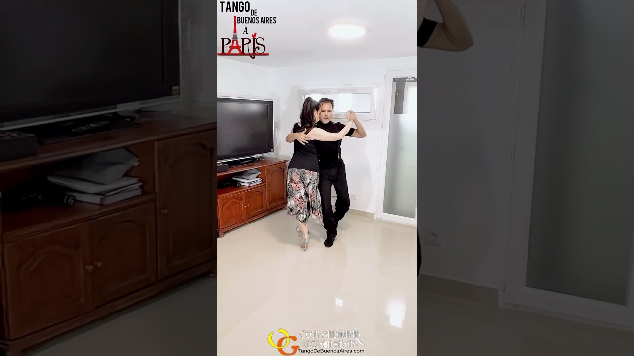 #milonga Step combination Online lesson 22/5/2023 Georgina Vargas Oscar Mandagaran #tango #candombe