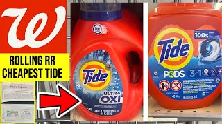 Walgreens CHEAPEST TIDE + ROLLING RR! INSTORE ONLY! RUNN!