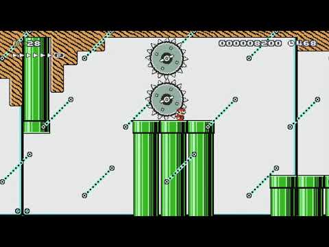 Wild Wind Canyon by Aiji - Super Mario Maker - No Commentary 1br