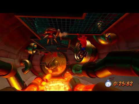 Crash Bandicoot 2 hanging out gold relic