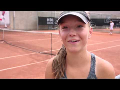 Finale-dag NK Jeugdtennis in Rotterdam