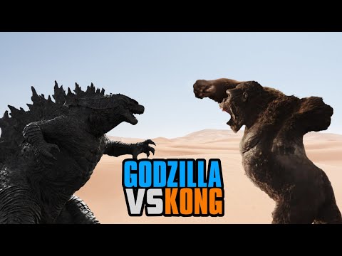 Godzilla vs kong mini película