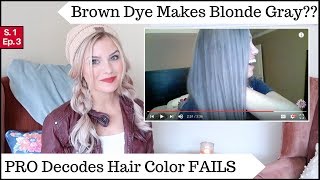 Why Her Brown Hair Color Turned Gray | Shannon VanFleet