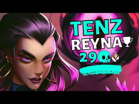 TENZ RADIANT REYNA GAMEPLAY ON SPLIT | 29 ELIMS MVP - VALORANT