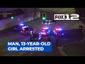 Man, 13-year-old girl arrested in Salem after ‘disturbances’ downtown