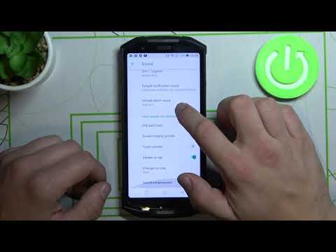 Turn On / Stop Touch Sounds - Manage Sound Settings on DOOGEE S70
