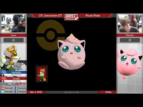 CFL Smackdown 217 Melee - Lean (Captain Falcon) vs Komodo (Jigglypuff) - Round Robin