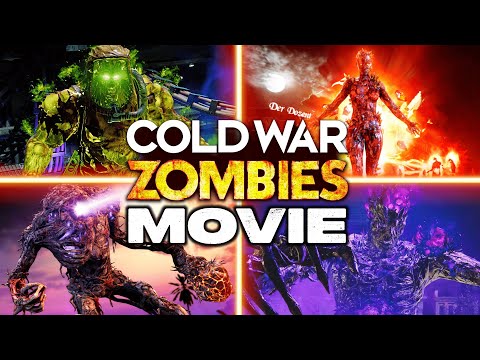 COLD WAR ZOMBIES: ALL CUTSCENES and QUEST CINEMATICS (Dark Aether Story In Call of Duty Zombies)