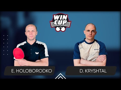 16:30 Evhenii Holoborodko - Dmytro Kryshtal 24.09.2024 WINCUP Advanced. TABLE 1