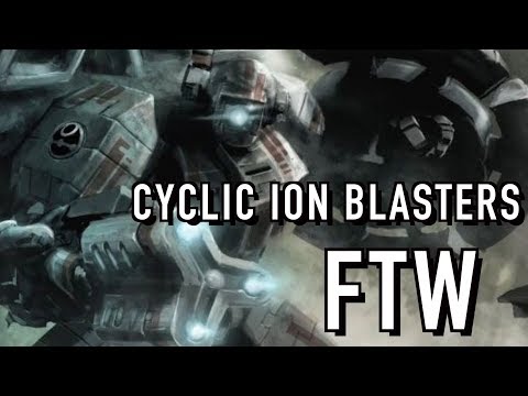 Drones, Riptides, & Cyclic Ion Blasters Warhammer 40k