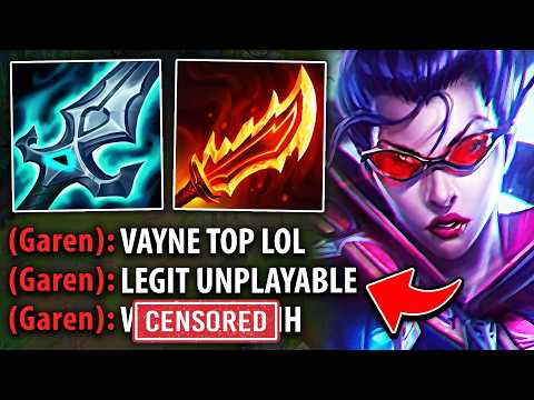 I made this poor Garen player HATE his life with the most hated top laner