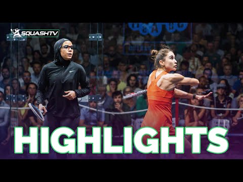 Can Eltayeb Upset No.1 Seed Nele Gilis? | Open de France de Squash 2022 | QF HIGHLIGHTS!