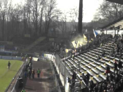 FC Saarbrücken vs. CZ Jena (29.01.11) - Stimmung