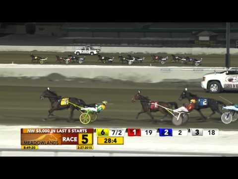 Meadowlands February 27, 2015 - Race 5 - Chocoholic