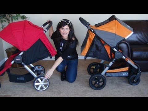 BOB Motion vs Britax B-Agile Side by Side Comparison