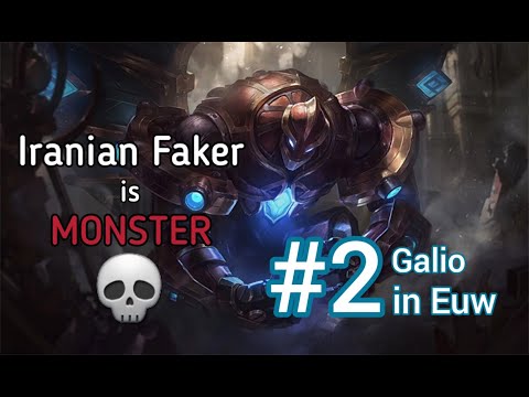 Best Galio montage !!! Iranian Faker makes you Crazy with his gameplay.